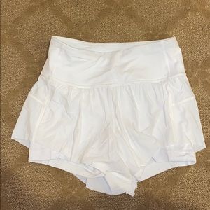 Lululemon White Shorts